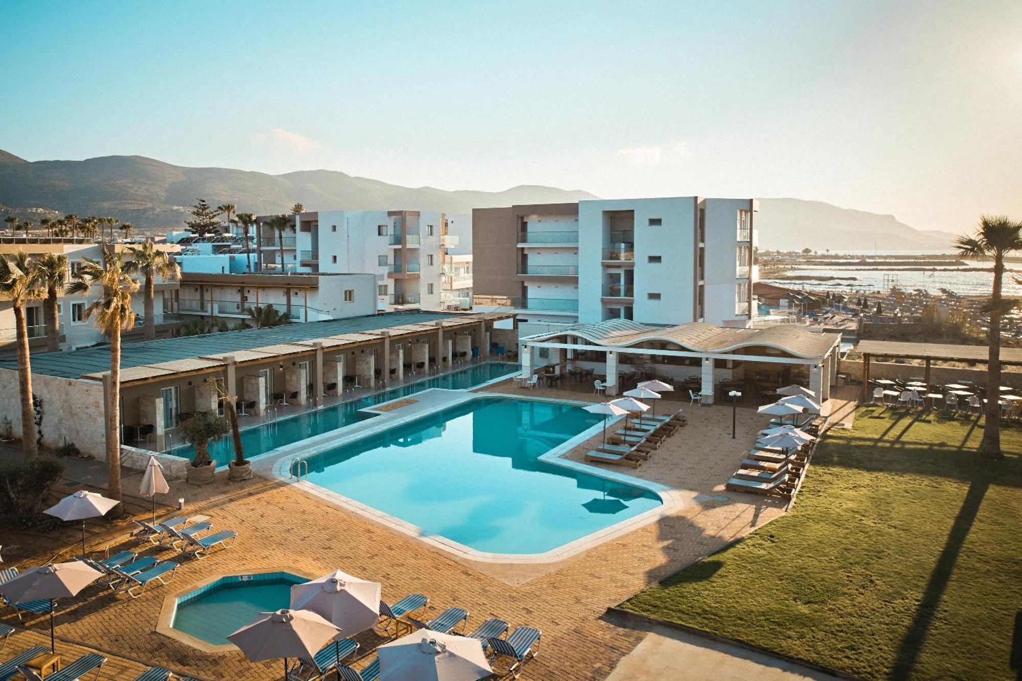Malia Bay Beach Hotel & Bungalows Zewnętrze zdjęcie